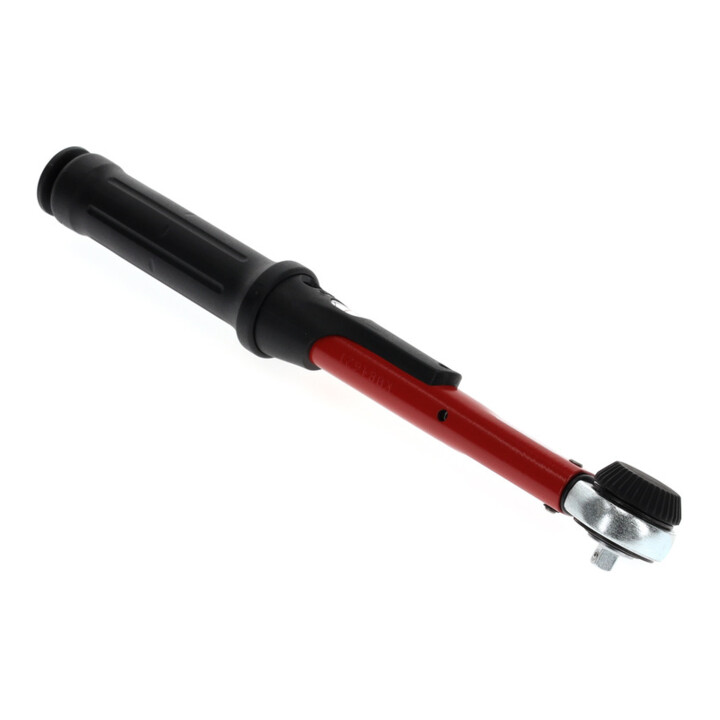 Gedore red Clé dynamométrique pour filetages gauches et droits, 1/4 pouce, 5-25 Nm, tube en acier, rouge/noir
