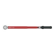 Gedore red Clé dynamométrique pour filetages gauches et droits, 3/4 pouce, 80-400 Nm, tube en acier, rouge/noir