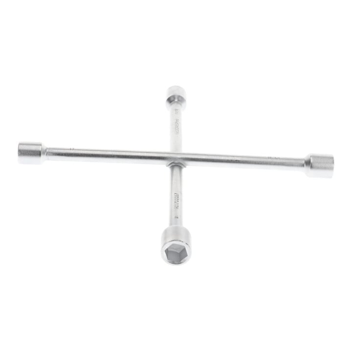 Gedore red Clé en croix, for car, 17 x 19 x 21 mm x 11/16", clé de roue, changement de pneus, outil, R01700057
