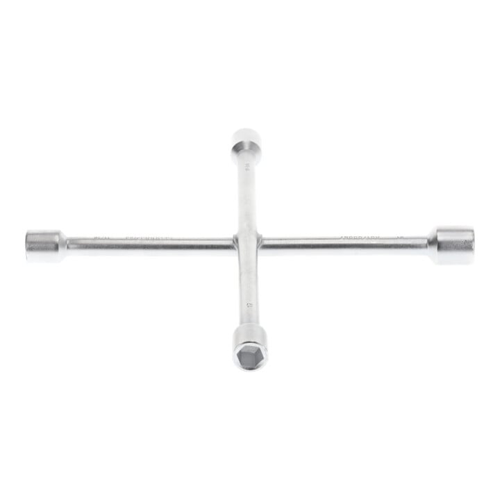Gedore red Clé en croix, for car, 17 x 19 x 21 mm x 11/16", clé de roue, changement de pneus, outil, R01700057