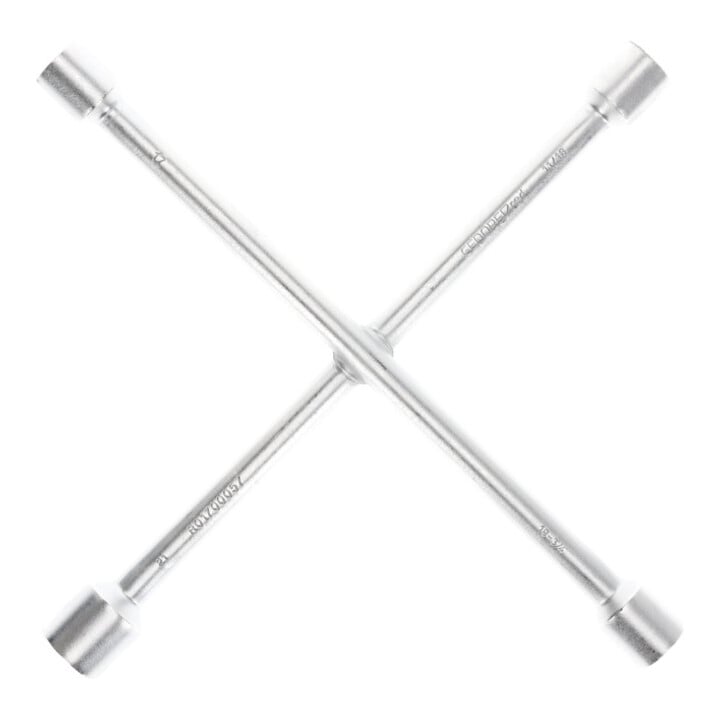Gedore red Clé en croix, for car, 17 x 19 x 21 mm x 11/16", clé de roue, changement de pneus, outil, R01700057
