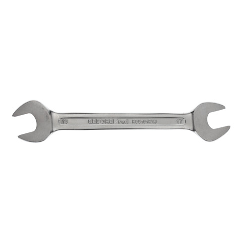 Gedore red Clé mixte double, SW 17+19 mm, métrique, clé à molette, clé plate, 222 mm de long, R05101719