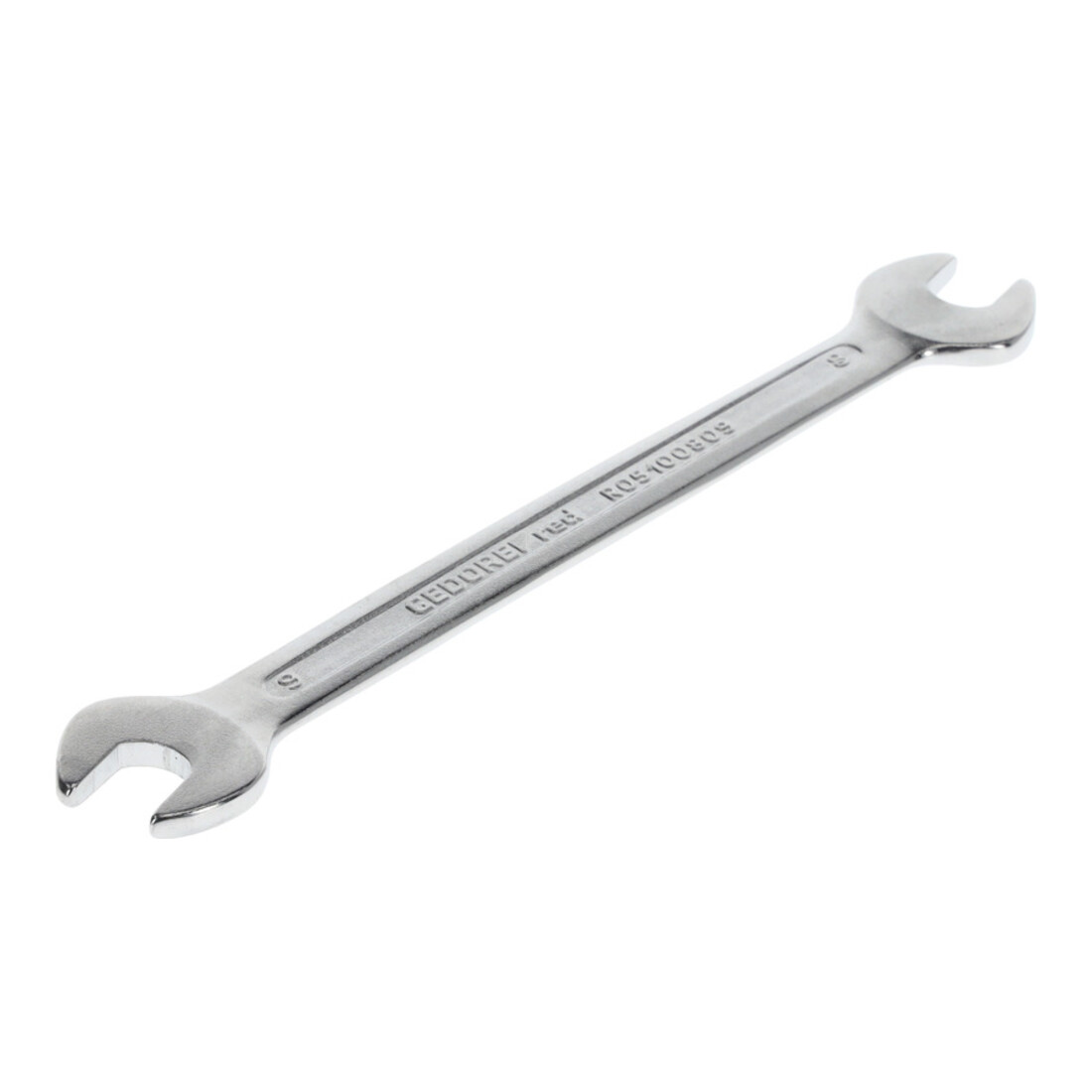 Gedore red Clé mixte double, SW 8+9 mm, métrique, clé plate, 140 mm de long, R05100809