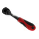Gedore red Cliquet à levier coudé avec poignée ergonomique 2K, déclenchement par bouton-poussoir, grossièrement denté avec 36 dents, 1/4 pouce, tube en acier, rouge/noir-2
