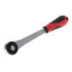 Gedore red Cliquet à roue dentée avec poignée ergonomique 2K, grossièrement denté avec 30 dents, 1/2 pouce, rouge/noir