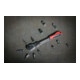 Gedore red Cliquet à tête articulée avec poignée ergonomique 2K, déclenchement par bouton-poussoir, denture fine 72 dents, 1/2 pouce, tube en acier, rouge/noir-4