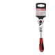 Gedore red Cliquet à tête pivotante avec poignée ergonomique 2K, déclenchement par bouton-poussoir, denture fine 72 dents, 1/4 pouce, tube en acier, rouge/noir-2