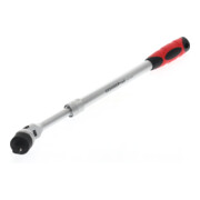 Gedore red Cliquet télescopique articulé, réversible, tête pivotante à 180°, 1/2 pouce, poignée ergonomique bi-matière, tube en acier, rouge/noir