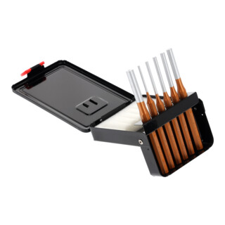 Gedore Red cotter pin driver set 3-10mm +cassette 6 pcs
