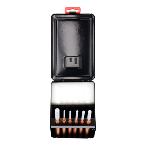 Gedore Red cotter pin driver set 3-10mm +cassette 6 pcs
