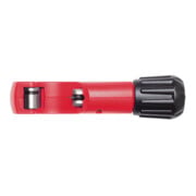 Gedore red Coupe-tube pour tuyaux en cuivre, avec ébavureur, Ø tuyau : 3-35 mm, guidage télescopique, outil, R93600035-2