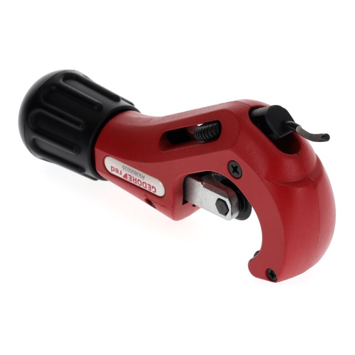 Gedore red Coupe-tube pour tuyaux en cuivre, avec ébavureur, Ø tuyau : 3-35 mm, guidage télescopique, outil, R93600035