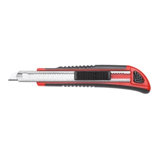 Gedore red Cutter avec 5 lames de rechange, 9 mm de large, petit, lames à détacher, métal, une main, 145 mm de long, R93200010