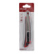 Gedore red Cutter avec 5 lames de rechange, 9 mm de large, petit, lames à détacher, métal, une main, 145 mm de long, R93200010-5