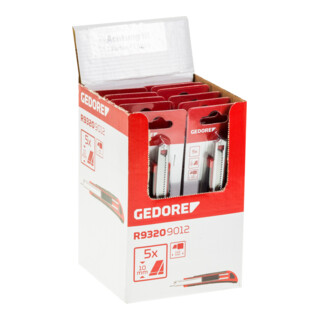 Gedore Red Display Cutter Klingen-B.10mm R93209012 10-teilig