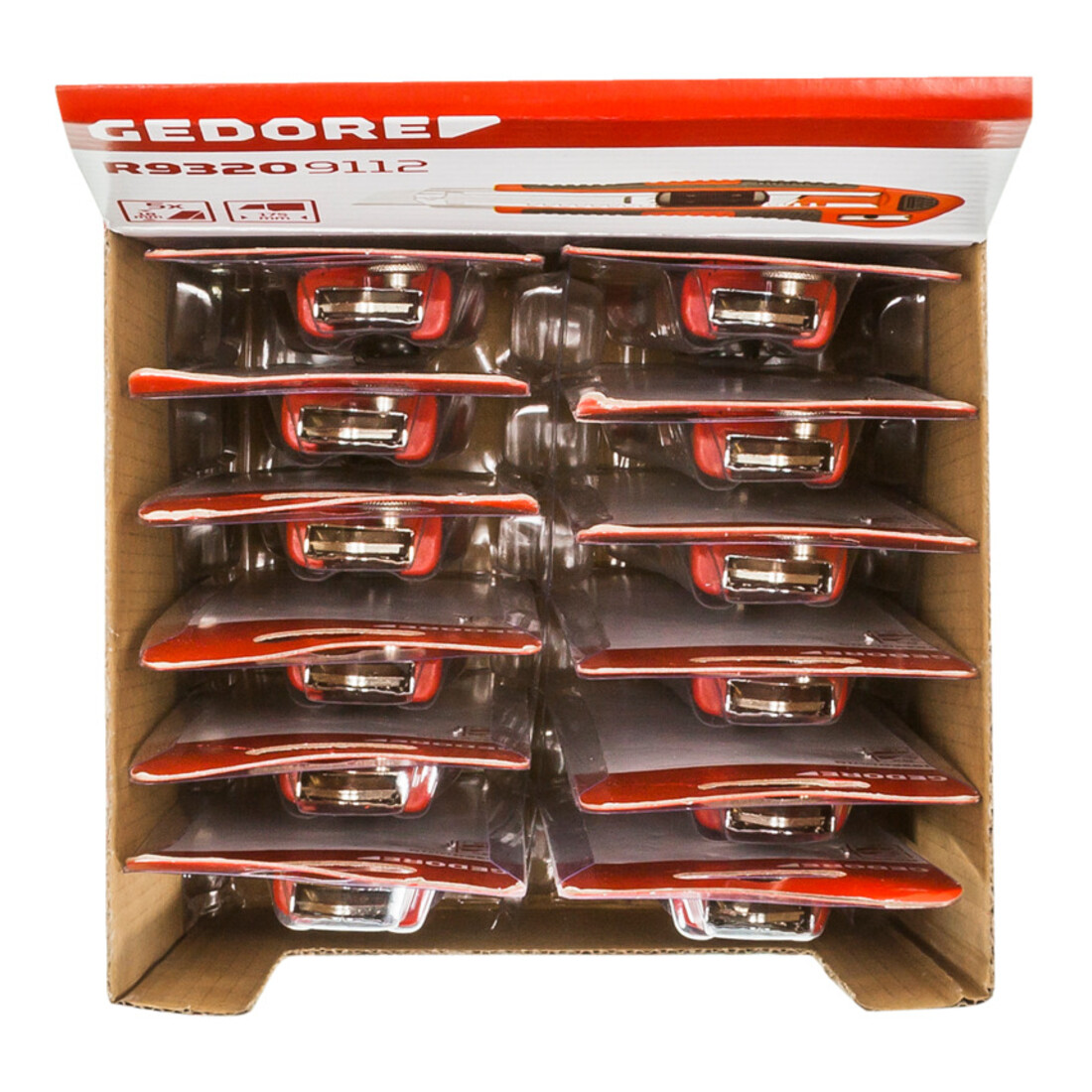 Gedore Red Display Cutter Klingen-B.18mm R93209112 12-teilig