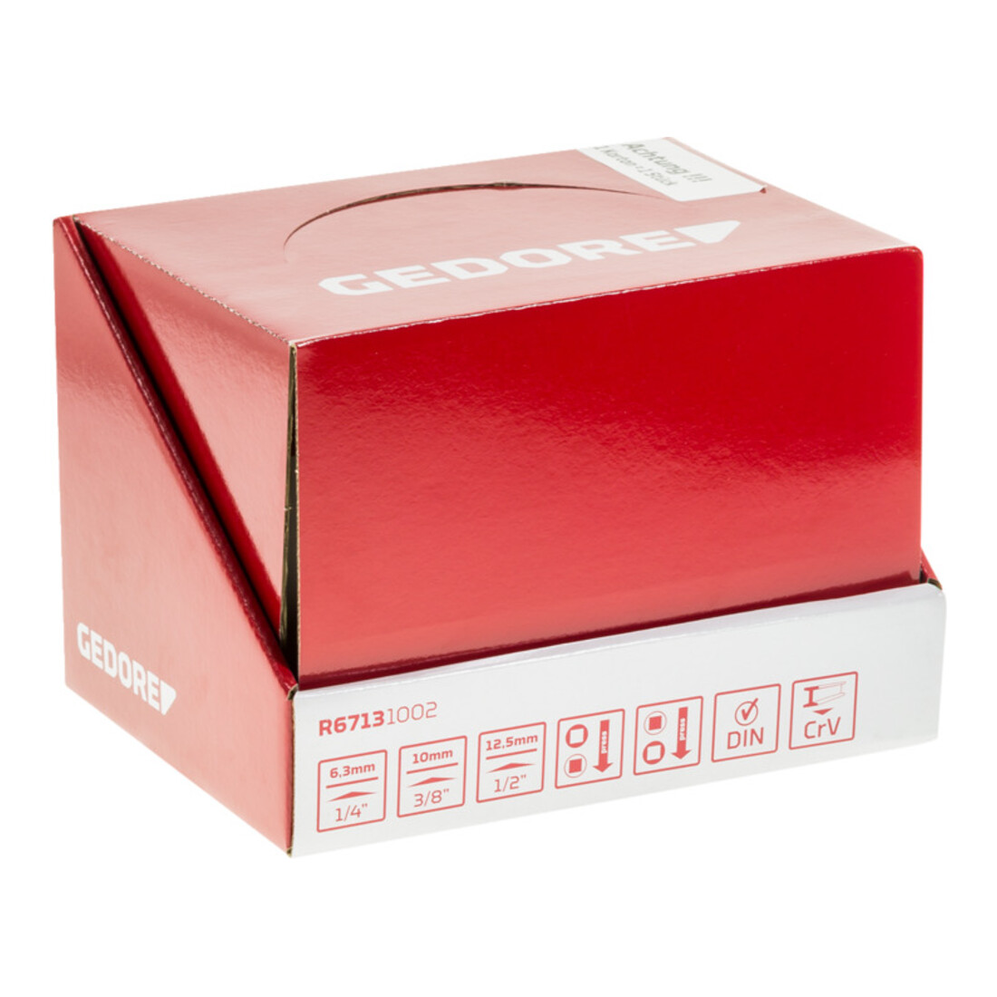 Gedore Red Display Reduzier-/Vergrößerung Adapter R67139010 10-teilig