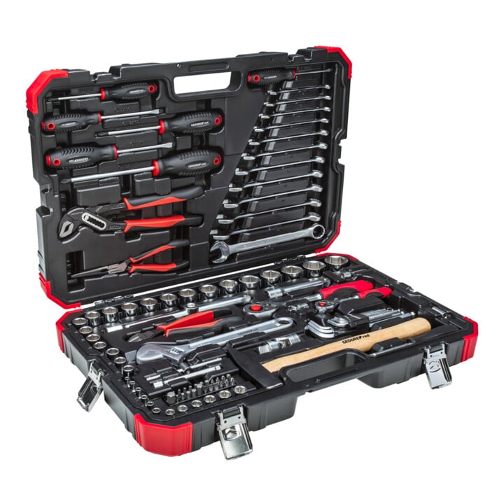Gedore Red dopsleutelset 1/4"+1/2" 100-delig