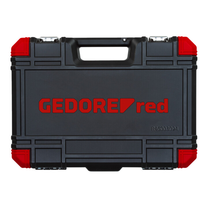 Gedore Red dopsleutelset 1/4+1/2 94-delig