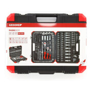 Gedore Red dopsleutelset 1/4+3/8+1/2 172-delig