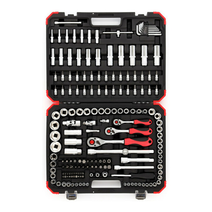 Gedore Red dopsleutelset 1/4+3/8+1/2 172-delig