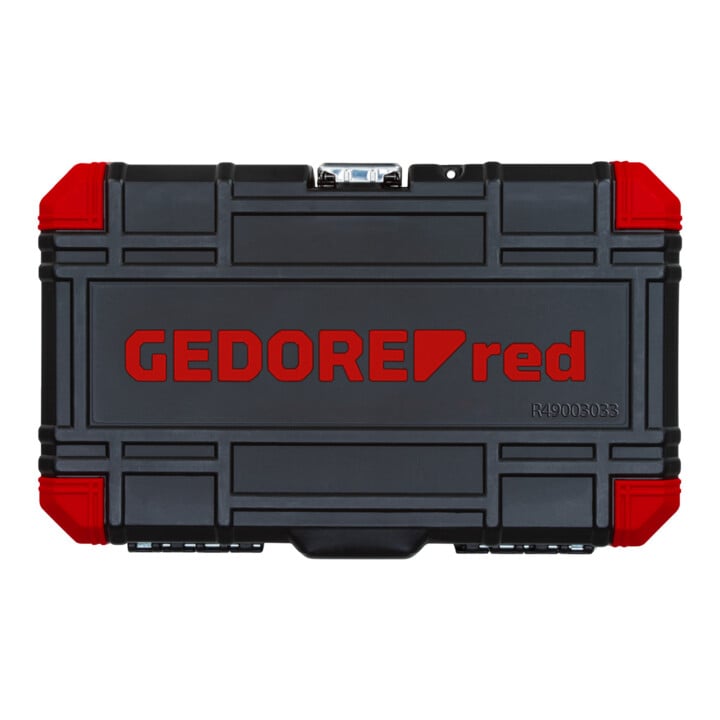 Gedore Red dopsleutelset 1/4 SW 4-13mm 33-delig