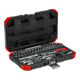 Gedore Red dopsleutelset 1/4 SW 4-14mm 46-delig