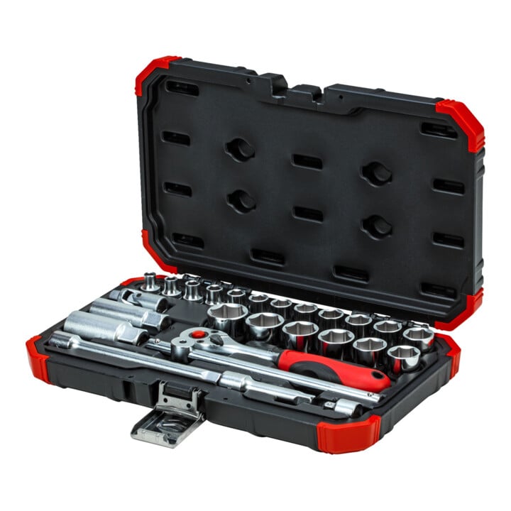 Gedore Red dopsleutelset 3/8 SW 6-24mm 26-delig