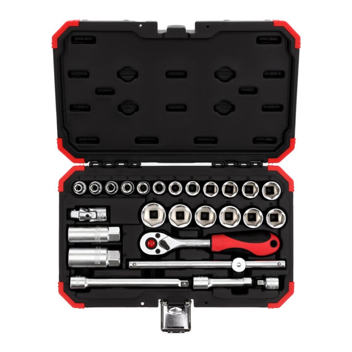 Gedore Red dopsleutelset 3/8 SW 6-24mm 26-delig