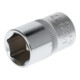 Gedore red Douille à cliquet 1/2'' 12,5 mm, 6 pans, 17 mm, acier R610001706
