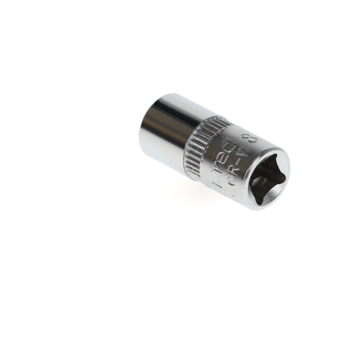Gedore red Douille à cliquet, 1/4'' 6,3 mm, 6 pans, 8 mm, acier, R41000803
