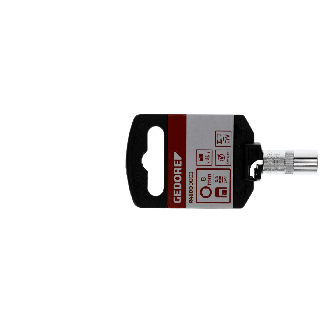 Gedore Clé à douille rouge insert 1/4 6kt