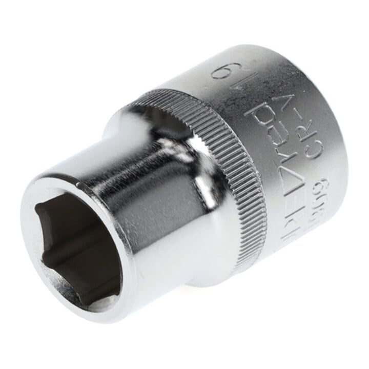 Gedore red Douille à cliquet, 3/4'' 20 mm, 6 pans, 19 mm, outil, R71001909, acier