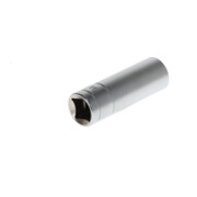 Gedore red Douille pour bougie d’allumage, 1/2" 12,5 mm, clé 16 mm, action manuelle, 65 mm de long, chromé mat, pour bougies d’allumage, R61021612-2