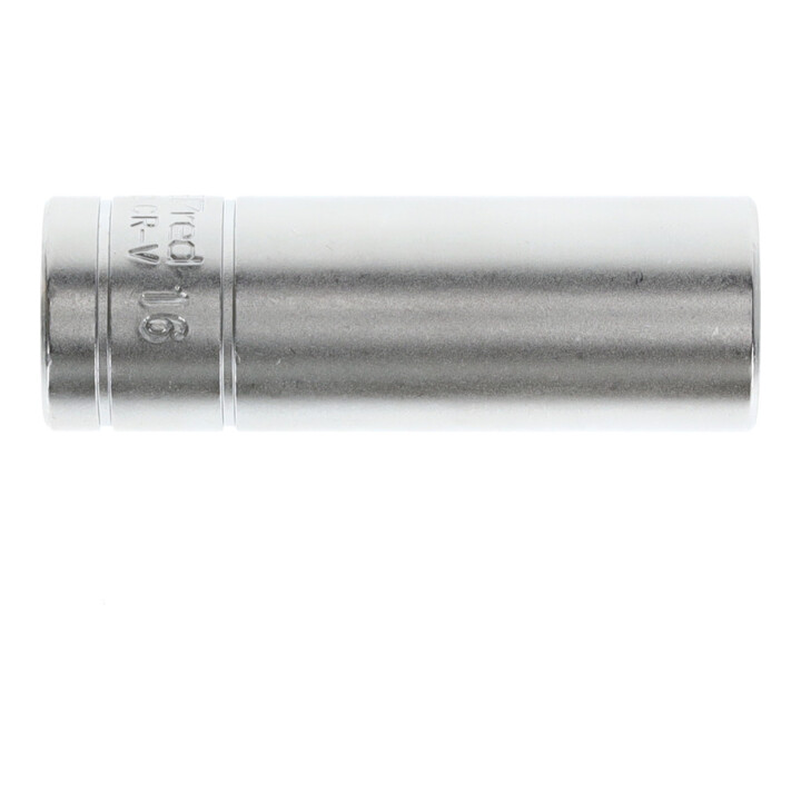 Gedore red Douille pour bougie d’allumage, 1/2" 12,5 mm, clé 16 mm, action manuelle, 65 mm de long, chromé mat, pour bougies d’allumage, R61021612