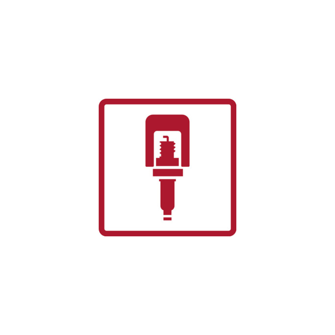 Gedore red Douille pour bougie d’allumage, 1/2" 12,5 mm, clé 16 mm, action manuelle, 65 mm de long, chromé mat, pour bougies d’allumage, R61021612