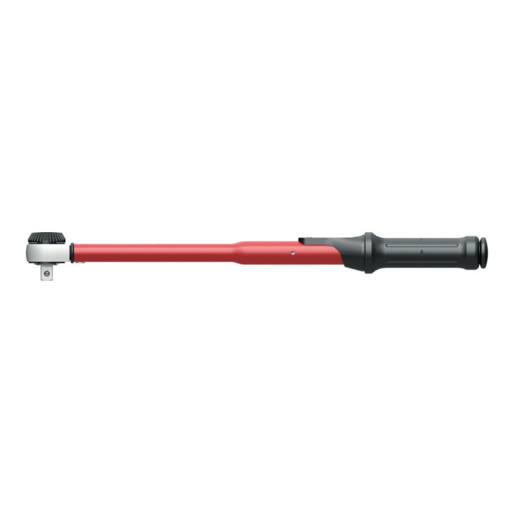 Gedore red Drehmomentschlüssel für Links- und Rechtsgewinde, 1/2 Zoll, 40-200 Nm, Stahlrohr, Rot/Schwarz