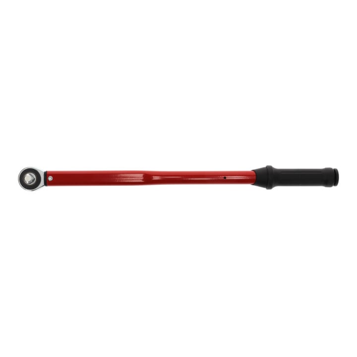 Gedore red Drehmomentschlüssel für Links- und Rechtsgewinde, 1/2 Zoll, 60-300 Nm, Stahlrohr, Rot/Schwarz