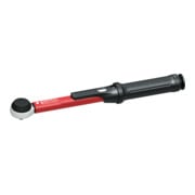 Gedore red Drehmomentschlüssel für Links- und Rechtsgewinde, 1/4 Zoll, 5-25 Nm, Stahlrohr, Rot/Schwarz-2
