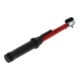 Gedore red Drehmomentschlüssel für Links- und Rechtsgewinde, 1/4 Zoll, 5-25 Nm, Stahlrohr, Rot/Schwarz