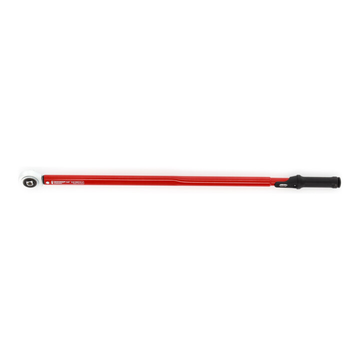 Gedore red Drehmomentschlüssel für Links- und Rechtsgewinde, 3/4 Zoll, 110-550 Nm, Stahlrohr, Rot/Schwarz