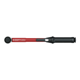 Gedore red Drehmomentschlüssel für Links- und Rechtsgewinde, 3/8 Zoll, 10-50 Nm, Stahlrohr, Rot/Schwarz