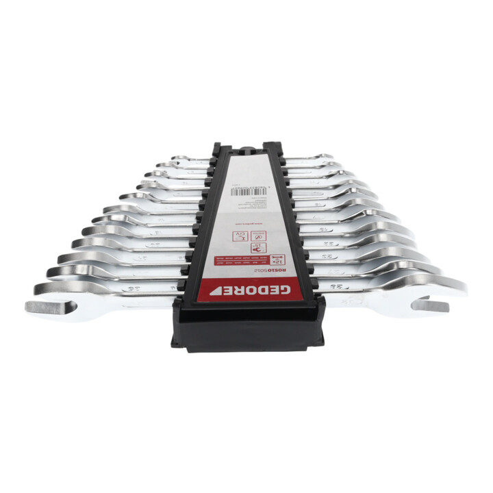 Gedore Red Dubbele Open Steeksleutelset SW 6-32mm 12dlg