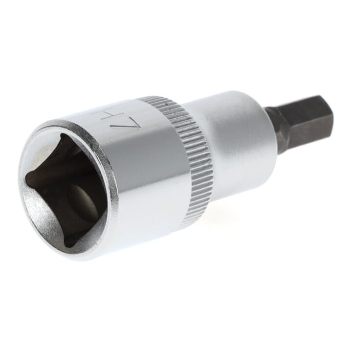 Gedore red Embout de tournevis hexagonal 7 mm, 1/2'' 12,5 mm, outil, R62550710, acier