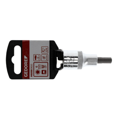 Gedore Red Screwdriver bit insert 1/2 inch