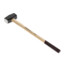 Gedore red Fäustel mit Holzgriff, 5000 g Kopfgewicht, Hammer mit Eschenstiel, Werkzeug, geschmiedet, Ringkeil, R92200083