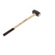 Gedore red Fäustel mit Holzgriff, 5000 g Kopfgewicht, Hammer mit Eschenstiel, Werkzeug, geschmiedet, Ringkeil, R92200083