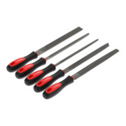 Gedore Red file set 3ct+4ct+flat+round+half 5 pcs.-5