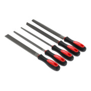 Gedore Red file set 3ct+4ct+flat+round+half 5 pcs.-5