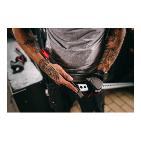 Gedore Red file set 3ct+4ct+flat+round+half 5 pcs.